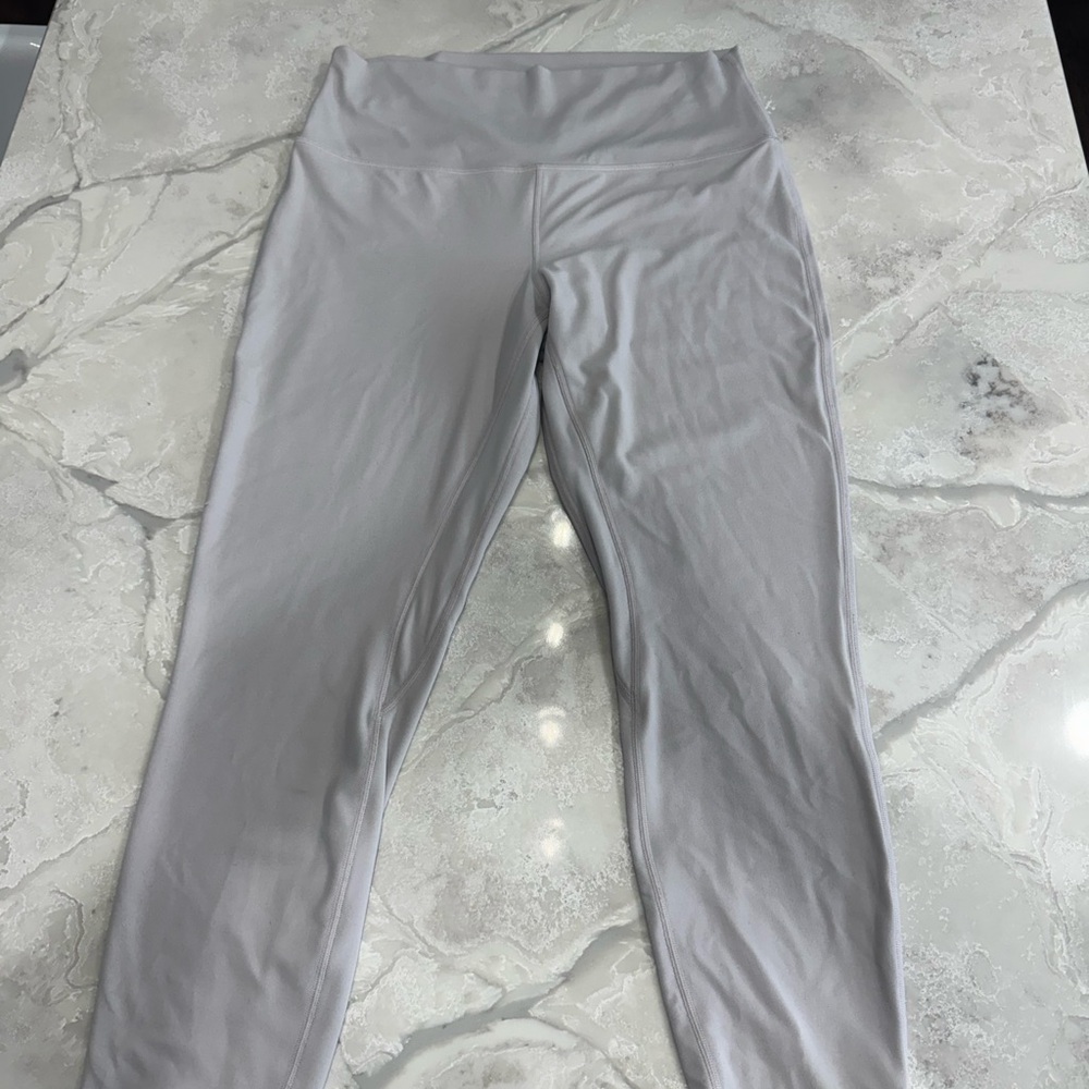 lululemon athletica Light Gray High-Rise Leggings